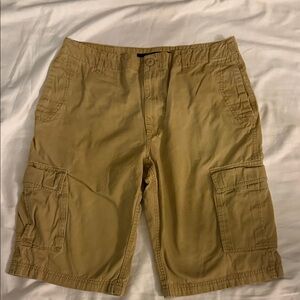 Sean John Khaki Cargo Shorts for Men